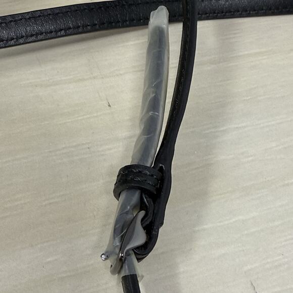 Coach Black Canyon Quilt Exotic Embossed Leather Clutch Crossbody Purse 66140 - Picture 8 of 14